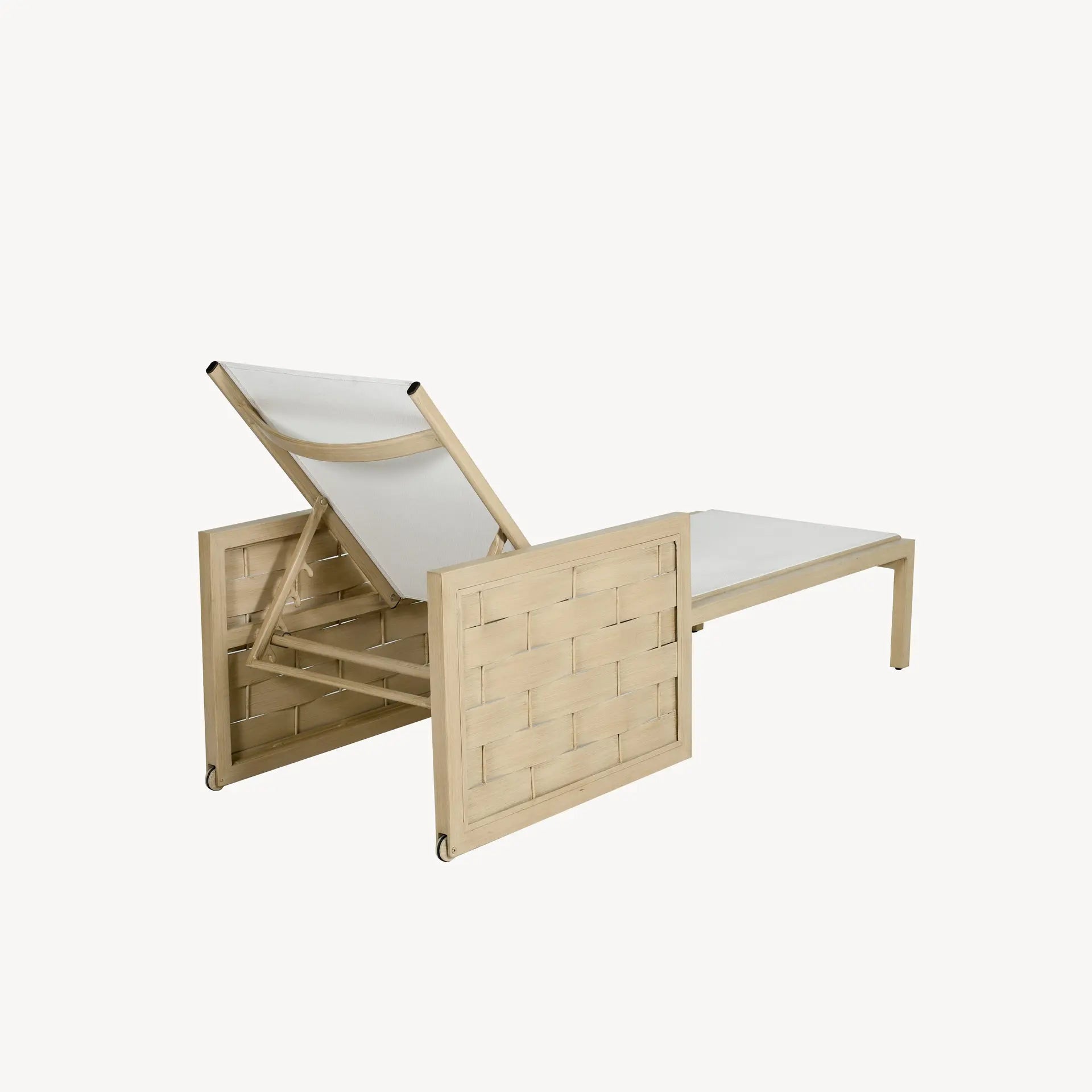 Biscayne Adjustable Sling Chaise Lounge By Castelle