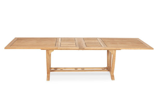 Deluxe Rectangle Ext Table 87"- 122" X-Large