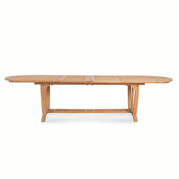 Deluxe Oval Ext Table 87"- 122" X-Large