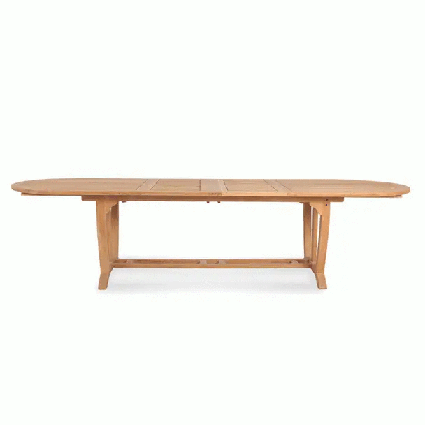 Deluxe Oval Ext Table 67"-95" Large