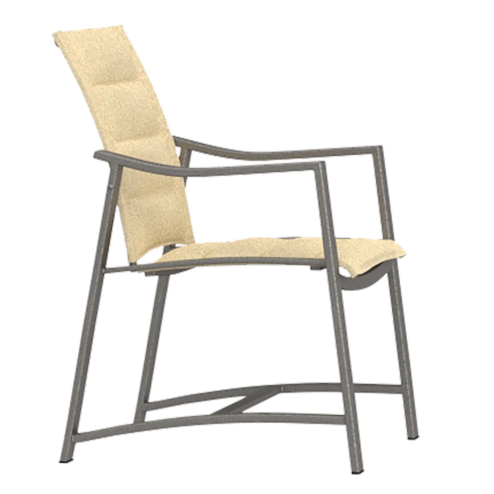 Avana Padded Sling Dining Arm Chair by Ow Lee