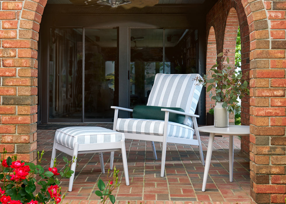 Welles Cushion Ottoman By Telescope