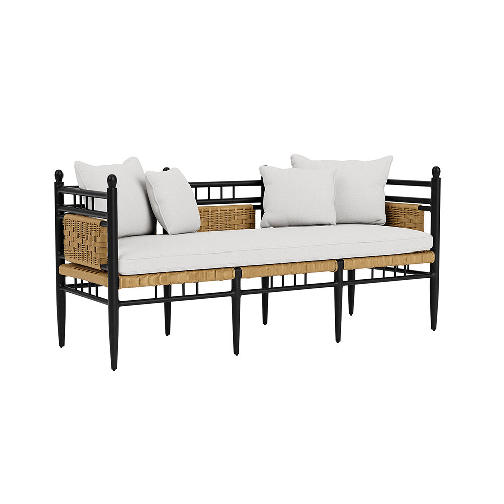 Low Country 3-Seat Garden Bench by Lloyd Flanders
