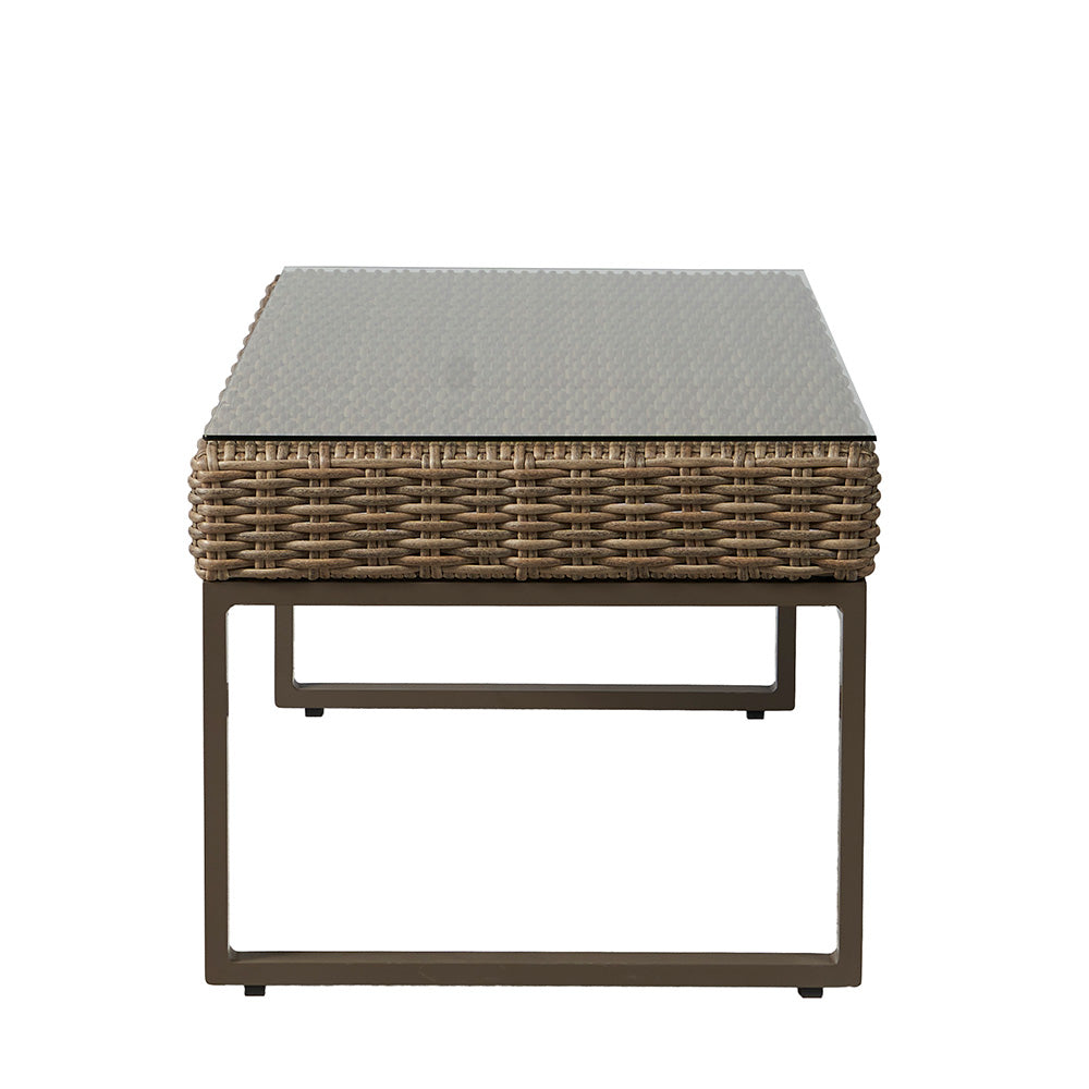 Milan 48.5" Rectangular Cocktail Table by Lloyd Flanders