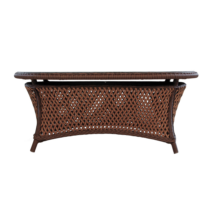Grand Traverse 43" Oval Cocktail Table by Lloyd Flanders