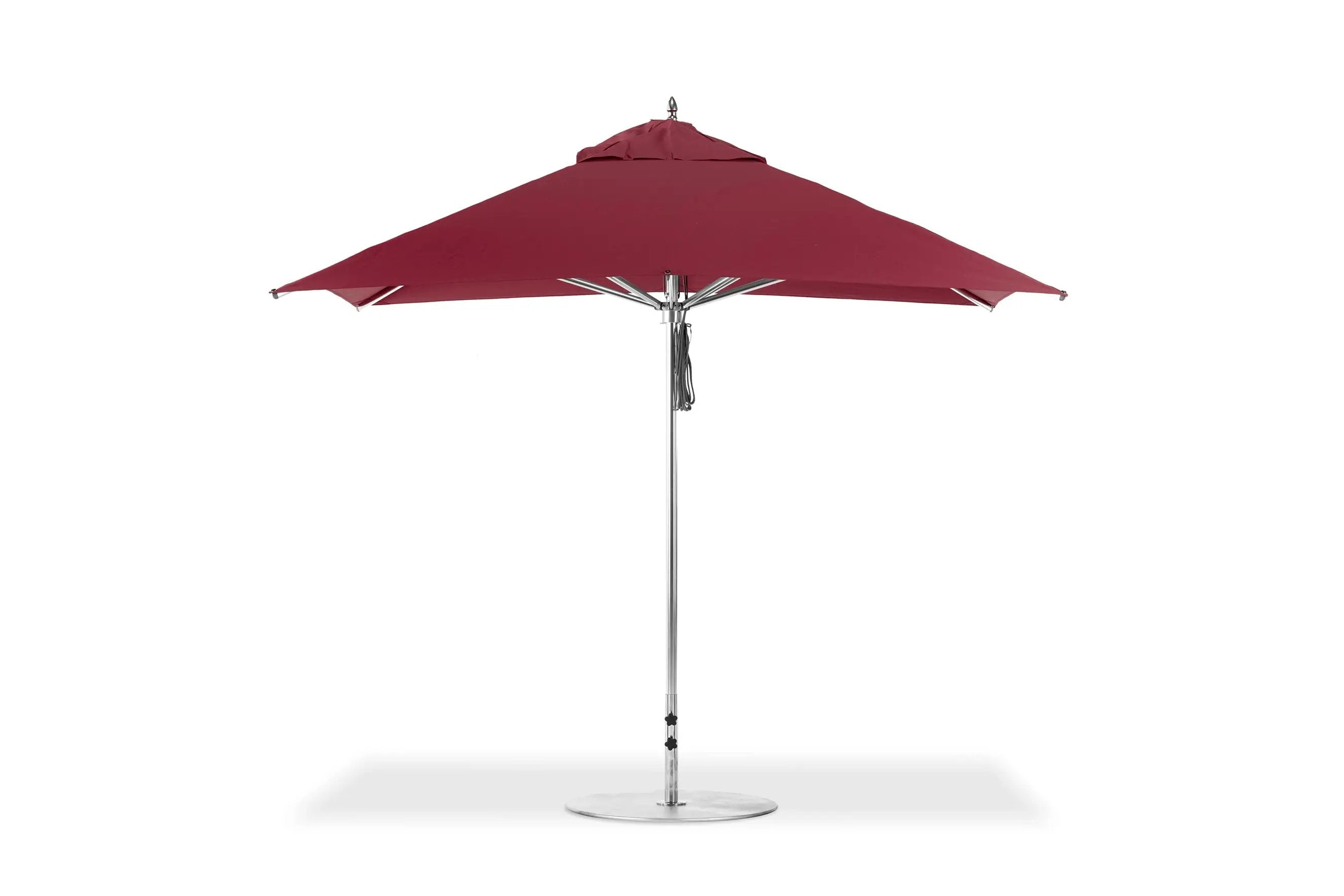 G-Series Greenwich  10 X 10F Square Aluminum Market Umbrella by Frankford