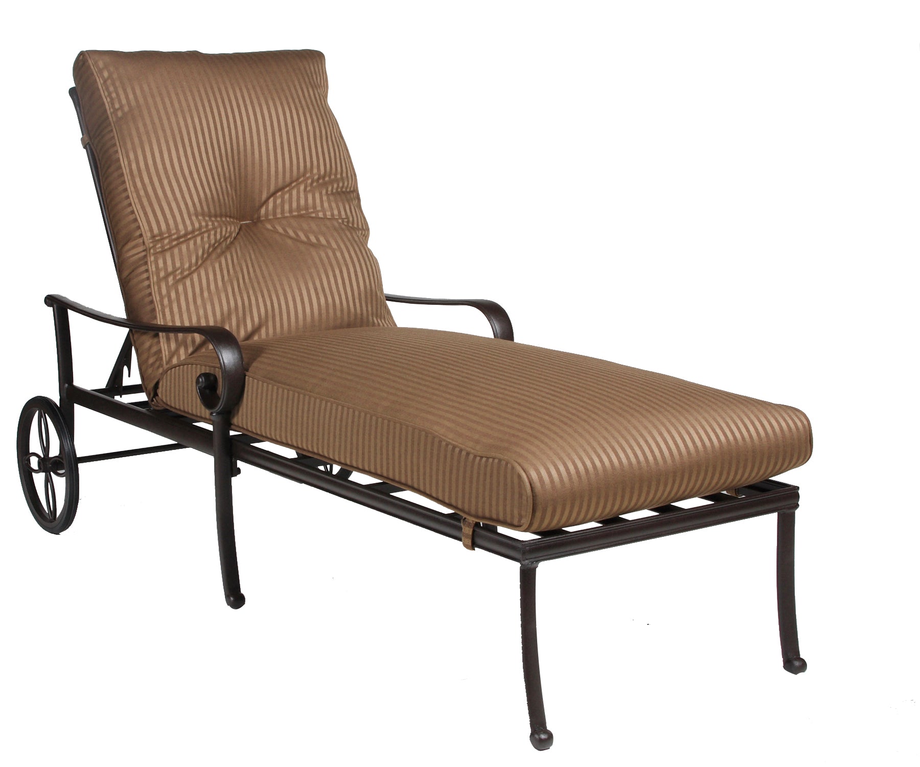 Santa Barbara Chaise Lounge with Cushion (Terra Mist)