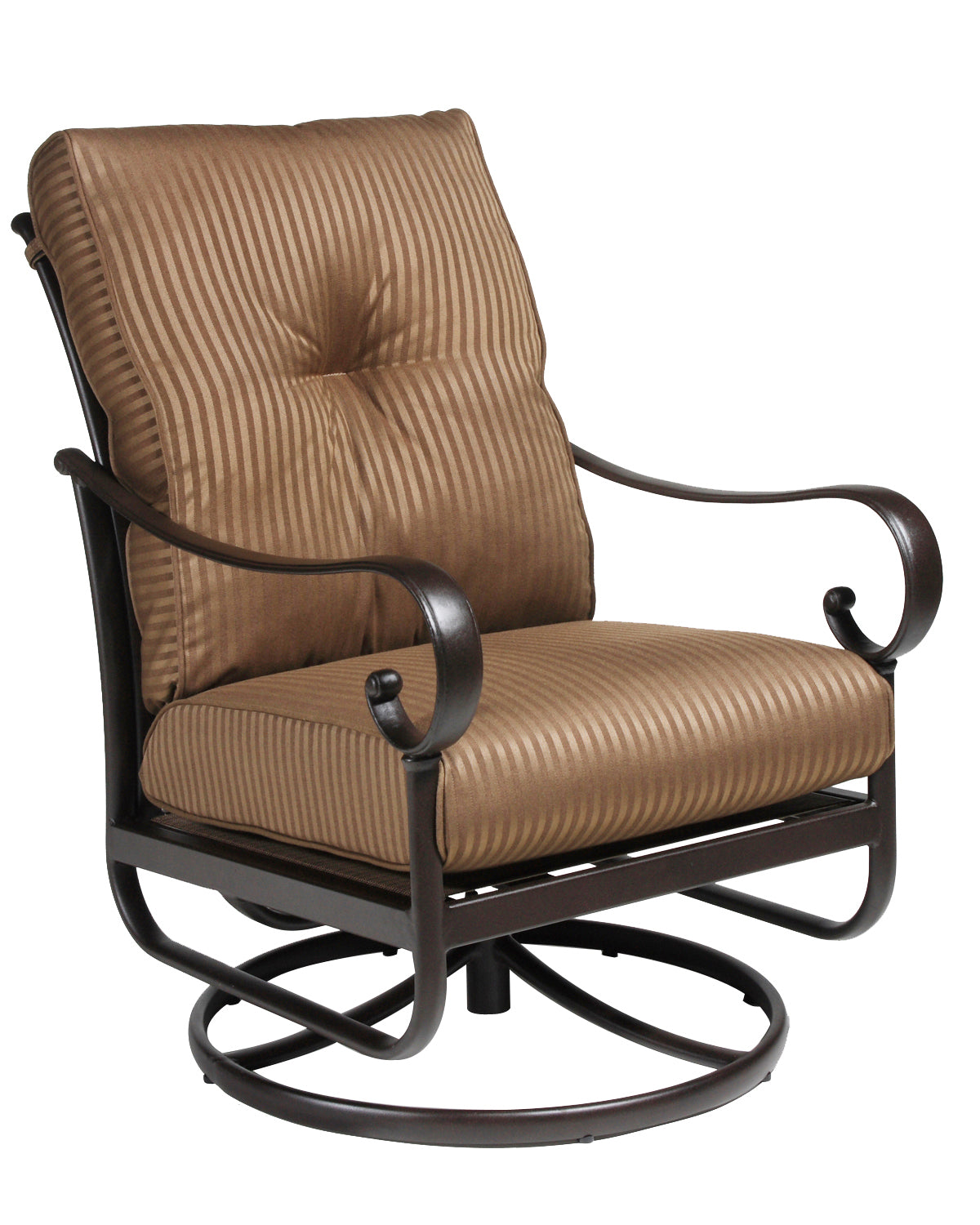 Santa Barbara with Cushion Swivel Rocker by Hanamint