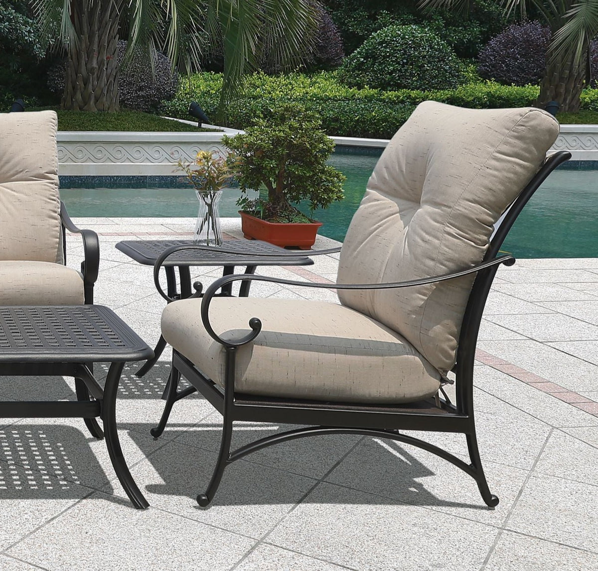 Santa Barbara Club Chair Replacement Cushion By Hanamint