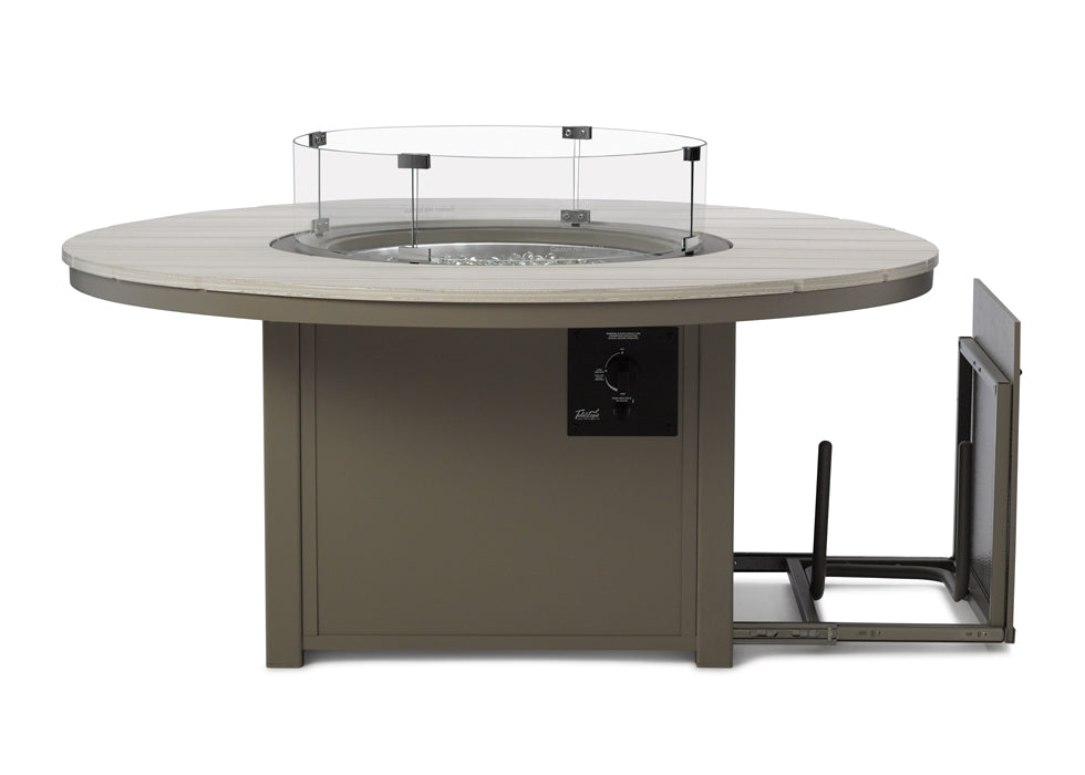 54" Round MGP Top Fire Table by Telescope Casual