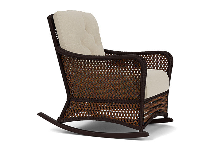 Grand Traverse Lounge Rocker Chair by Lloyd Flanders 