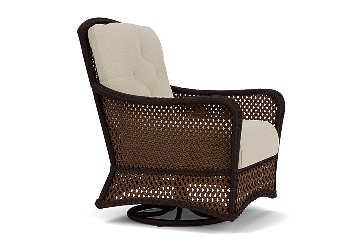 Grand Traverse Swivel Glider Lounge Chair by Lloyd Flanders