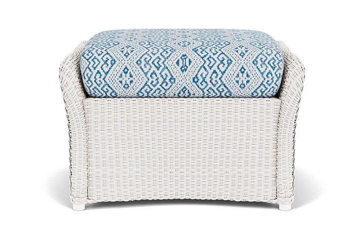 Weekend Retreat Woven Ottoman Replacement Cushion by Lloyd Flanders 