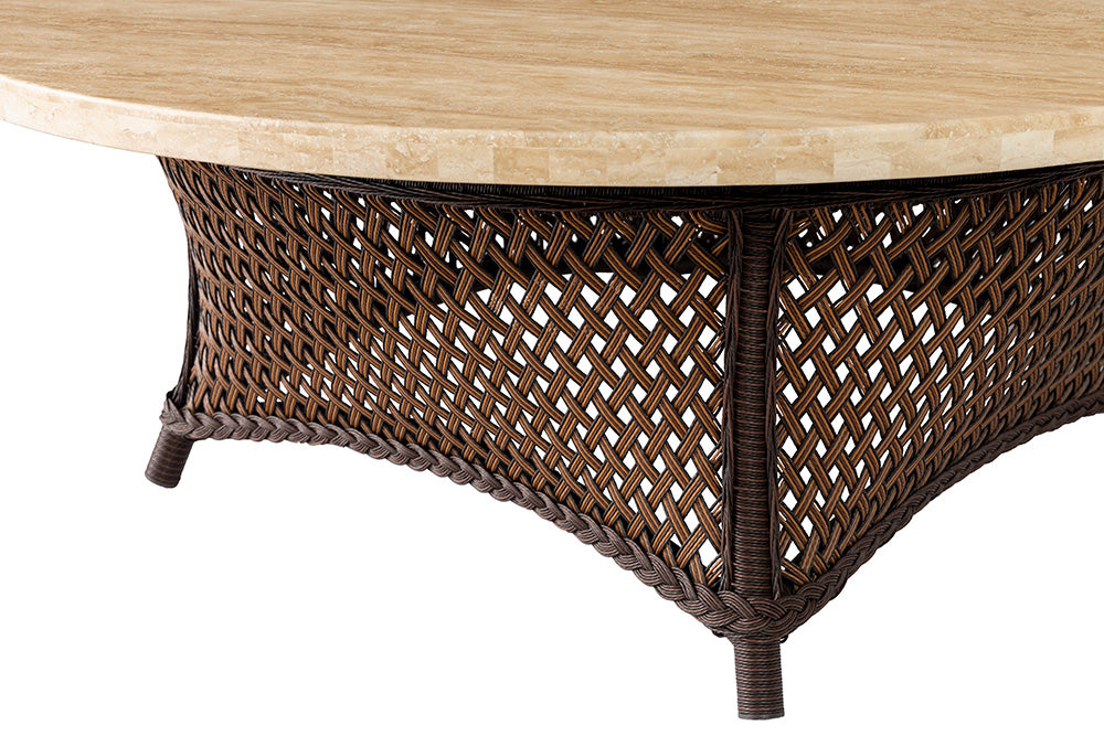 Grand Traverse 48" Rd. Umb. Chat Table by Lloyd Flanders 