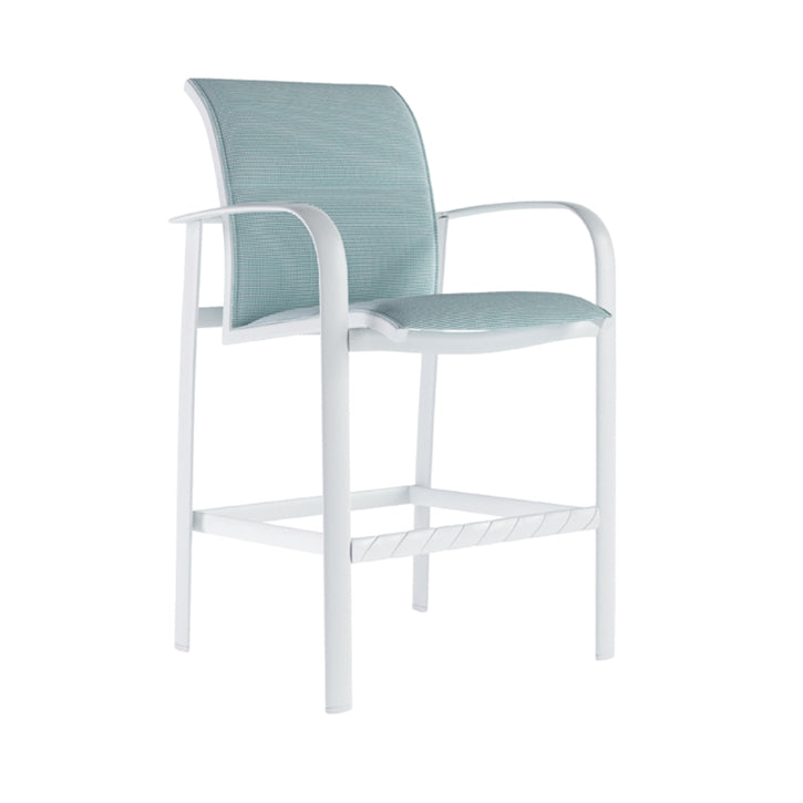 Laguna Beach Bar Stool Replacement Padded Sling by Tropitone