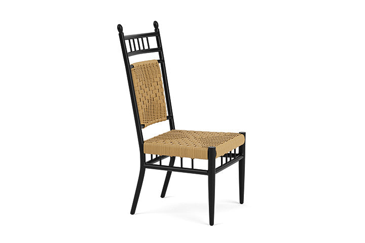 Low Country Armless Dining Chair by Lloyd Flanders