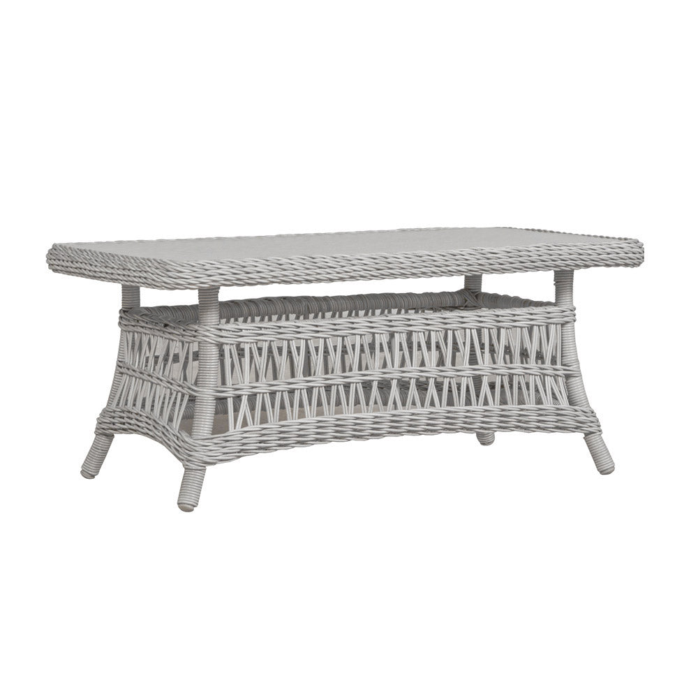 Mackinac 44" Rectangular Cocktail Table by Lloyd Flanders