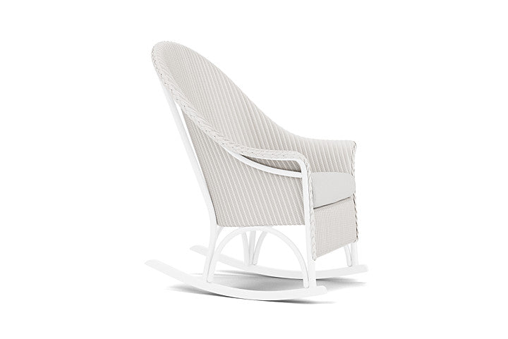 Loom High Back Porch Rocker By Lloyd Flanders