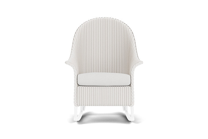 Loom High Back Porch Rocker By Lloyd Flanders