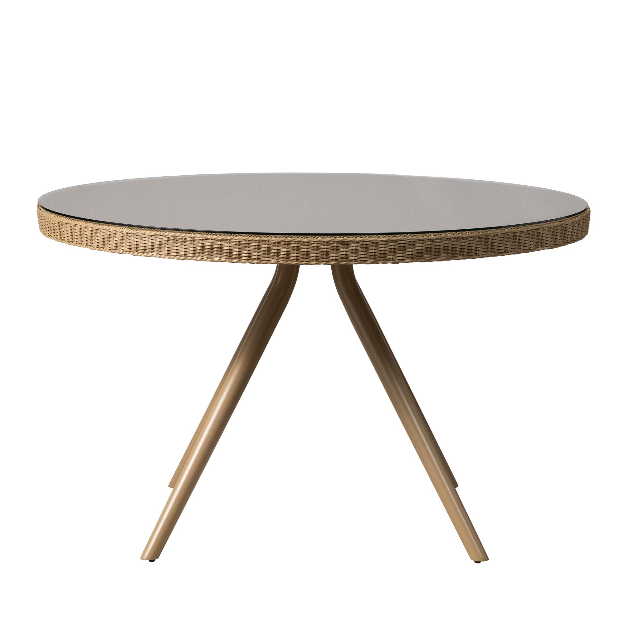 Cascade 49" Round Dining Table by Lloyd Flanders
