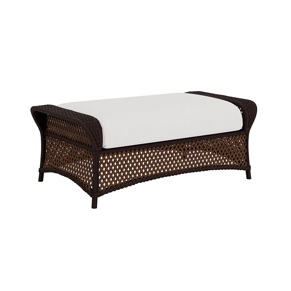 Grand Traverse Large Ottoman by Lloyd Flanders
