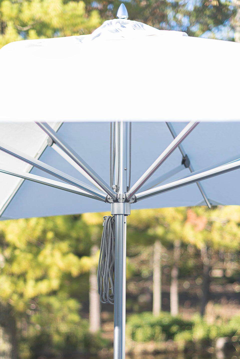 G-Series Greenwich  8.5 X 11F Rectangle Aluminum  Market Umbrella by Frankford