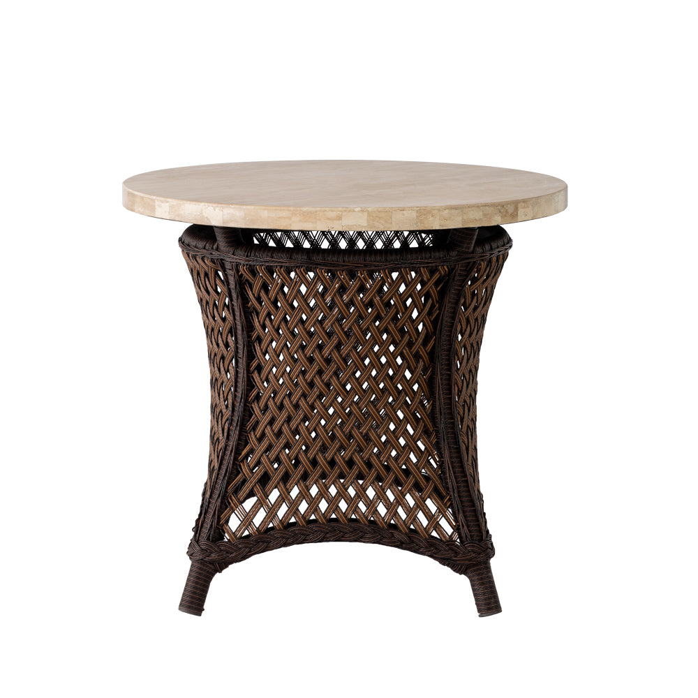 Grand Traverse 24" Round End Table by Lloyd Flanders