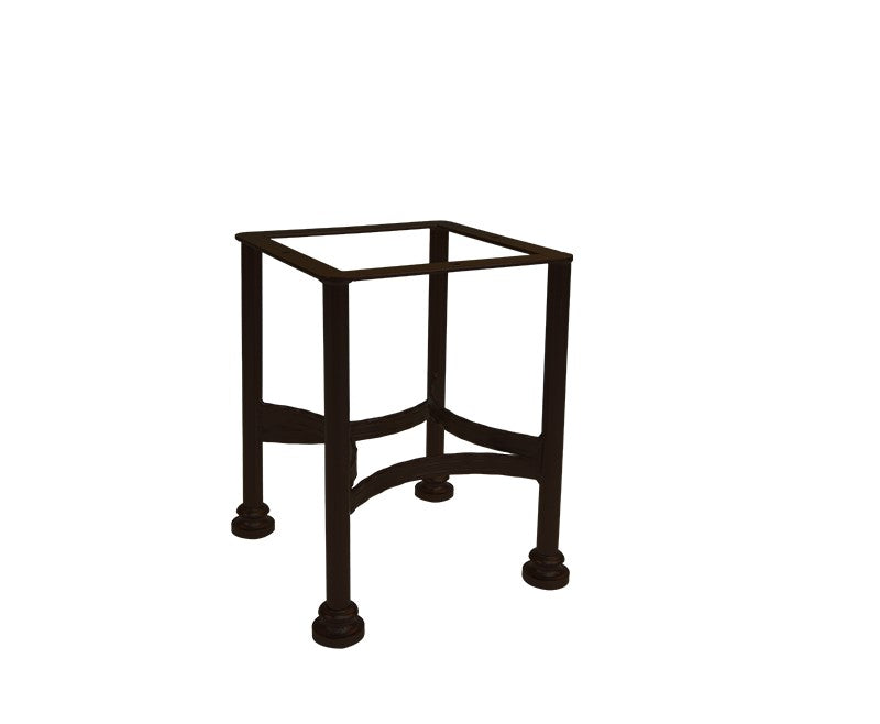 30" Round Fresco Porcelain Side Table with Base by Ow Lee
