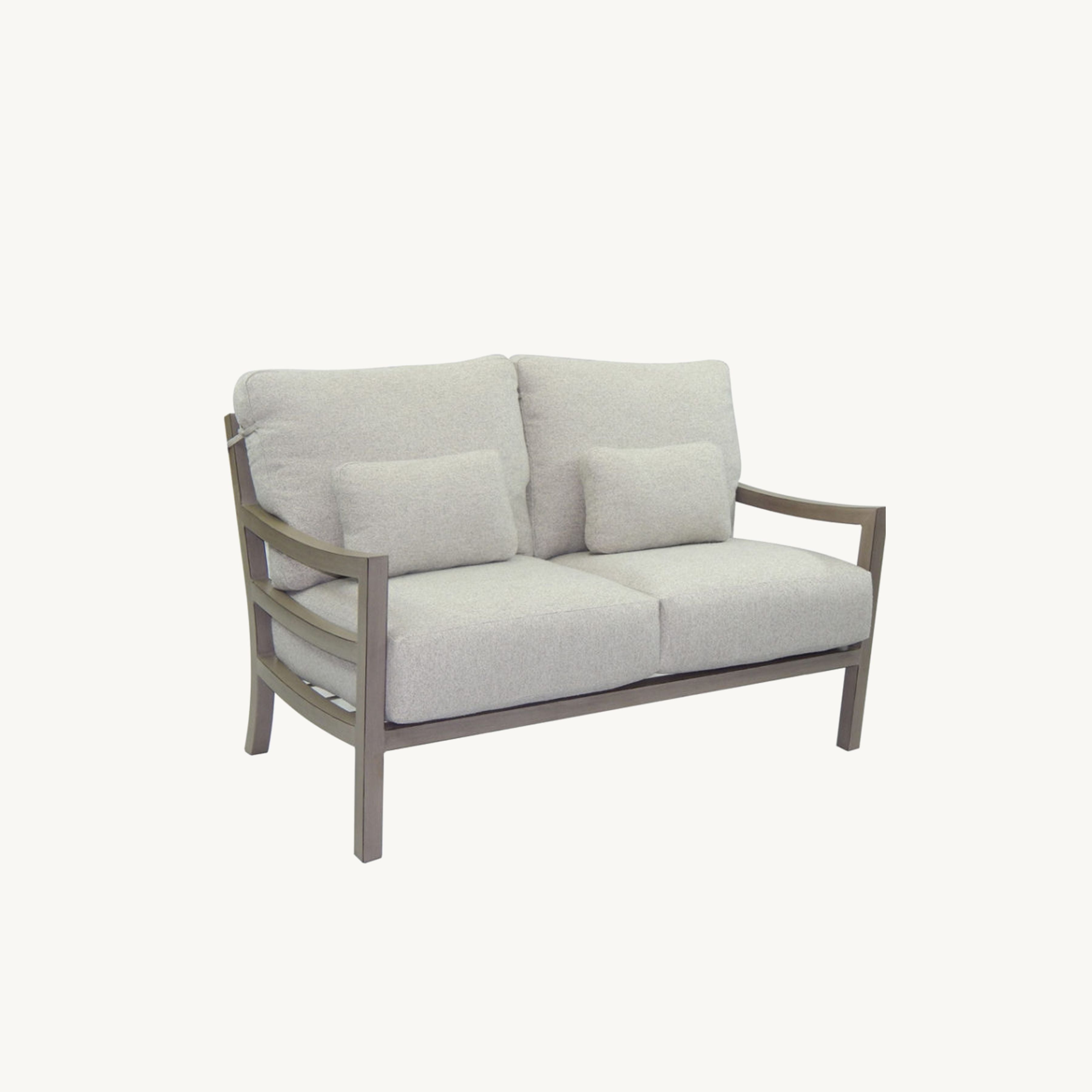 Roma Cushioned Loveseat By Castelle