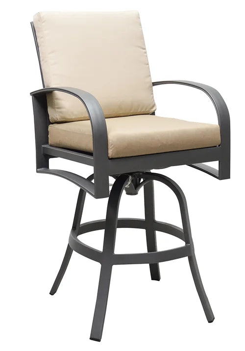 Martinique Cushioned Bar Chair by Patio Renaissance