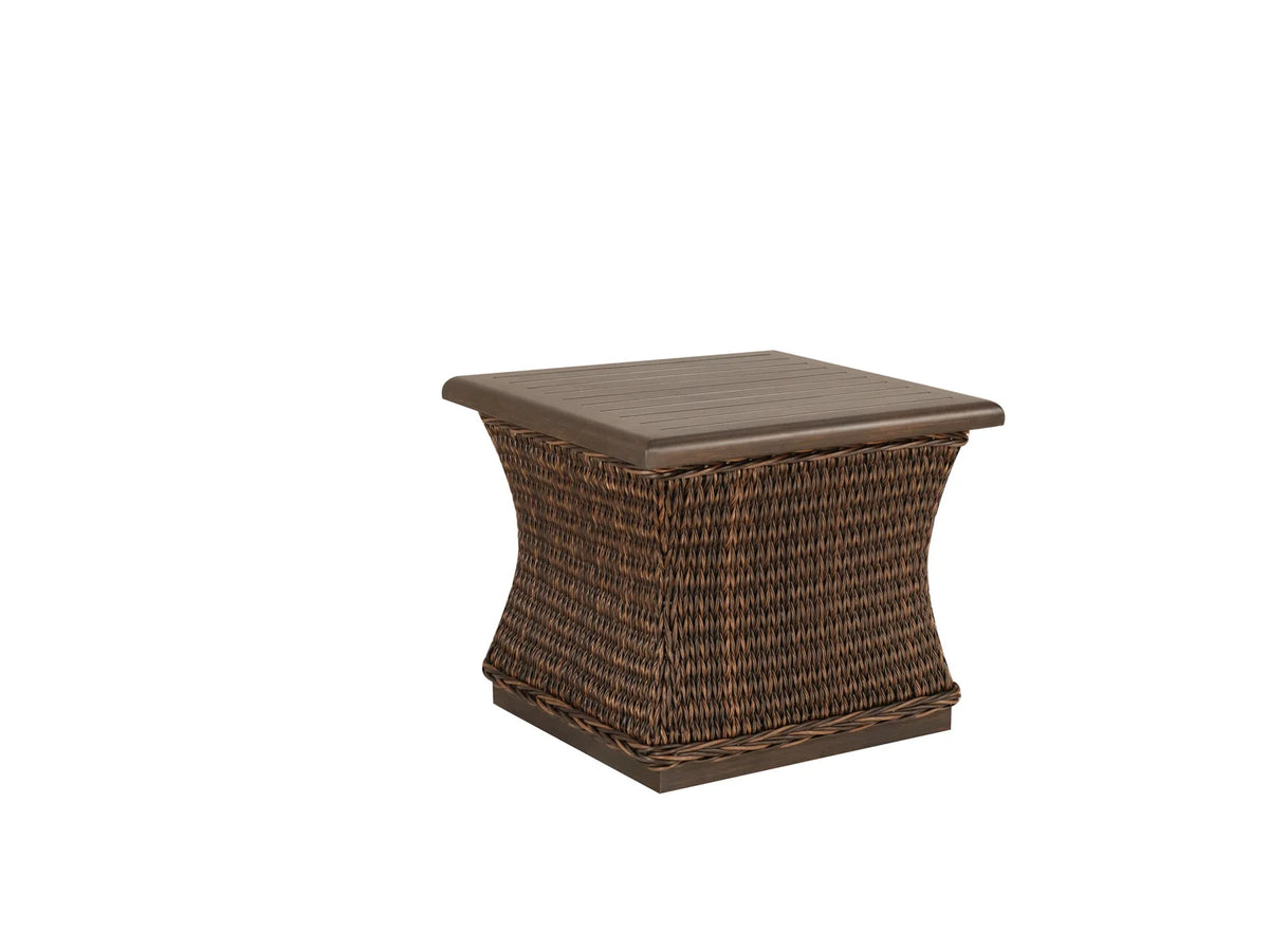Monticello Woven End Table by Patio Renaissance