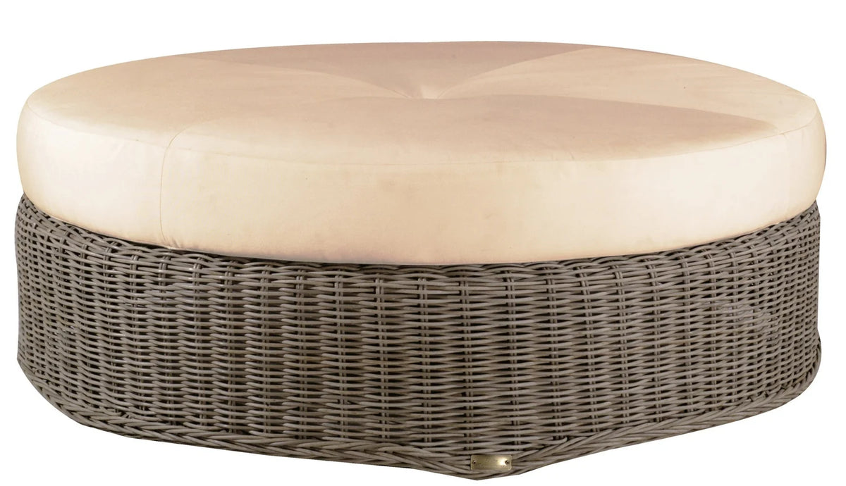 West Hampton 42" Round Ottoman by Patio Renaissance