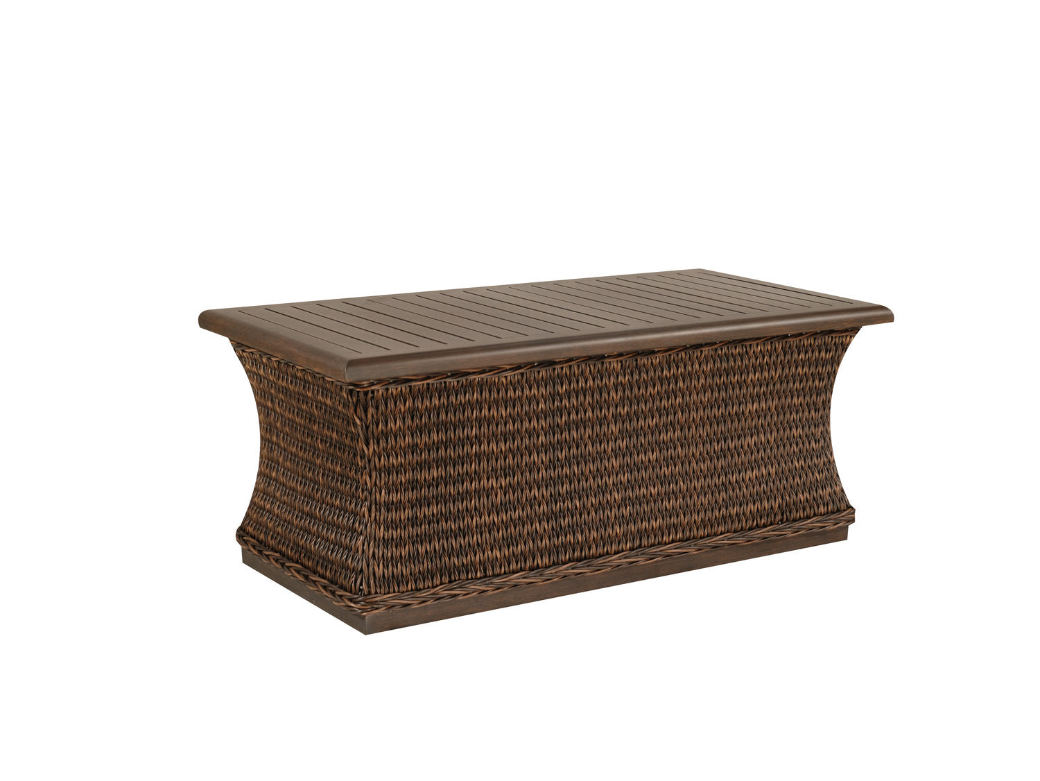 Monticello Woven Coffee Table By Patio Renaissance