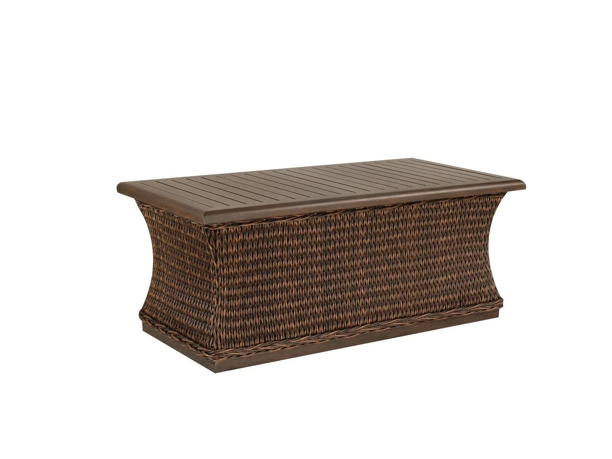Monticello Woven Coffee Table by Patio Renaissance