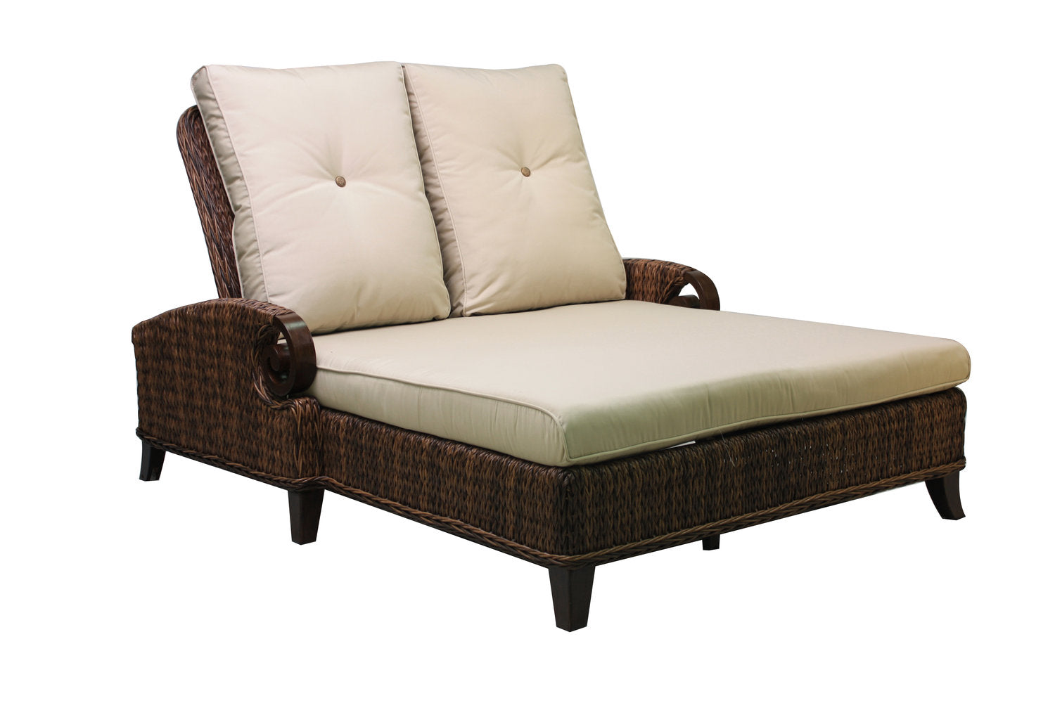 Antigua Double Adjustable Chaise by Patio Renaissance