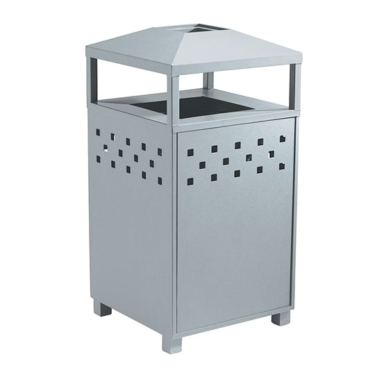 Boulevard Waste Receptacle with Ash Urn by Tropitone