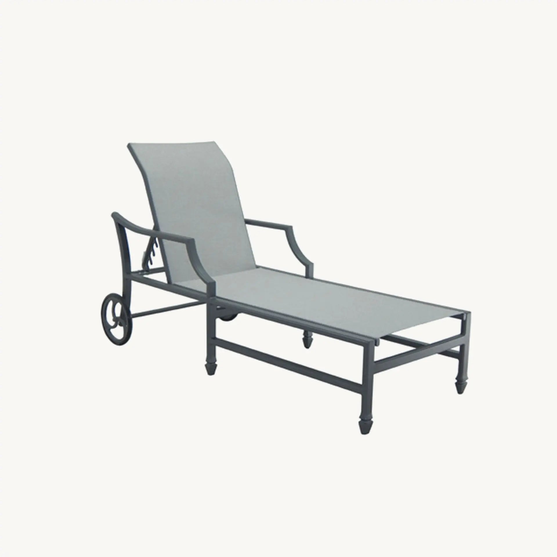 Lancaster Adjustable Sling Chaise Lounge By Castelle