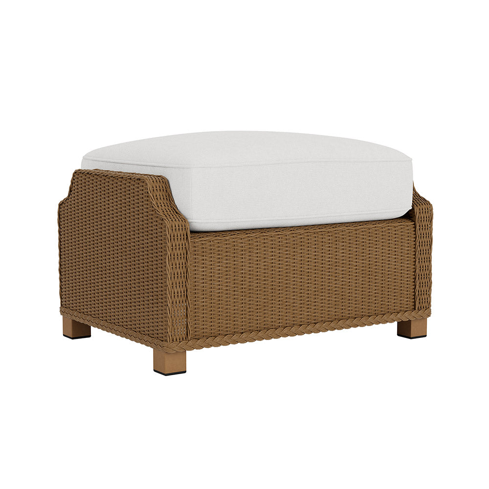 Lloyd Flanders Hamptons Ottoman Cushion
