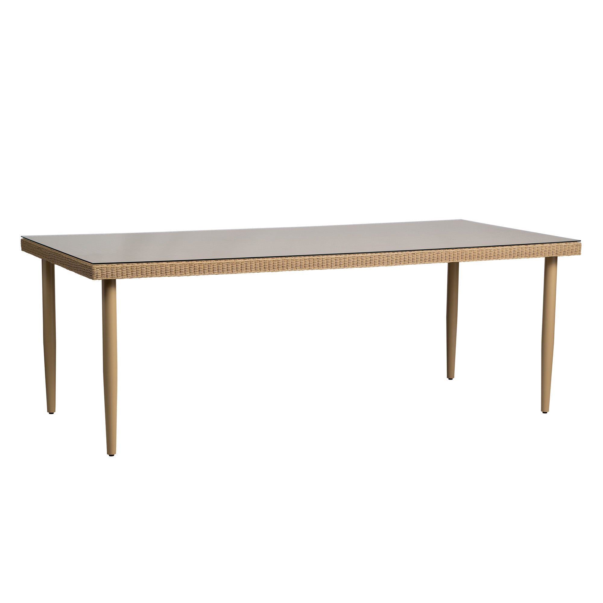 Cascade 100" Rectangular Dining Table by Lloyd Flanders