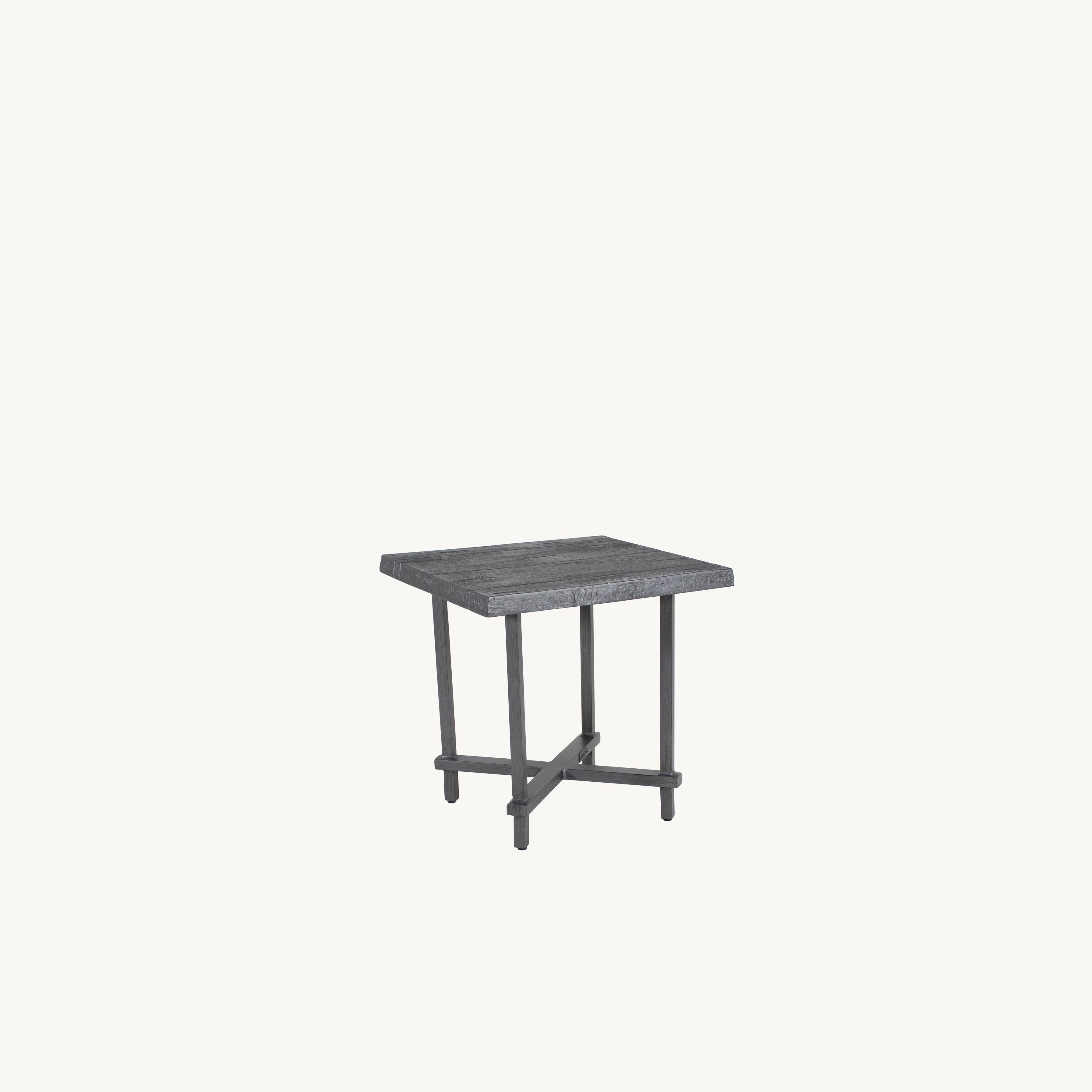 Antler Hill 20" Square Side Table By Castelle