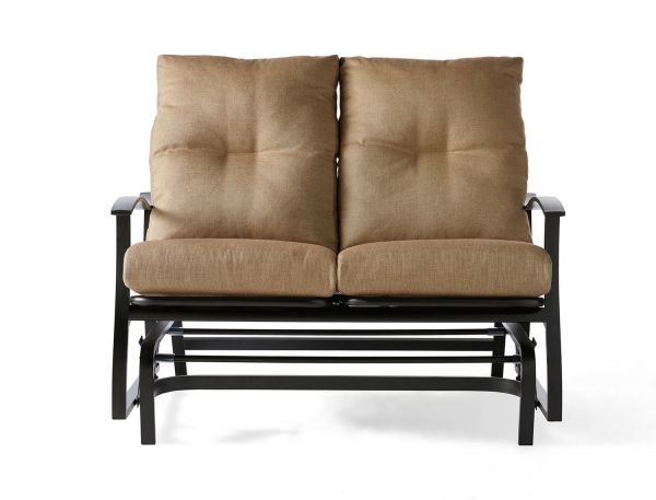 Mallin Albany Cushion Love Seat Glider