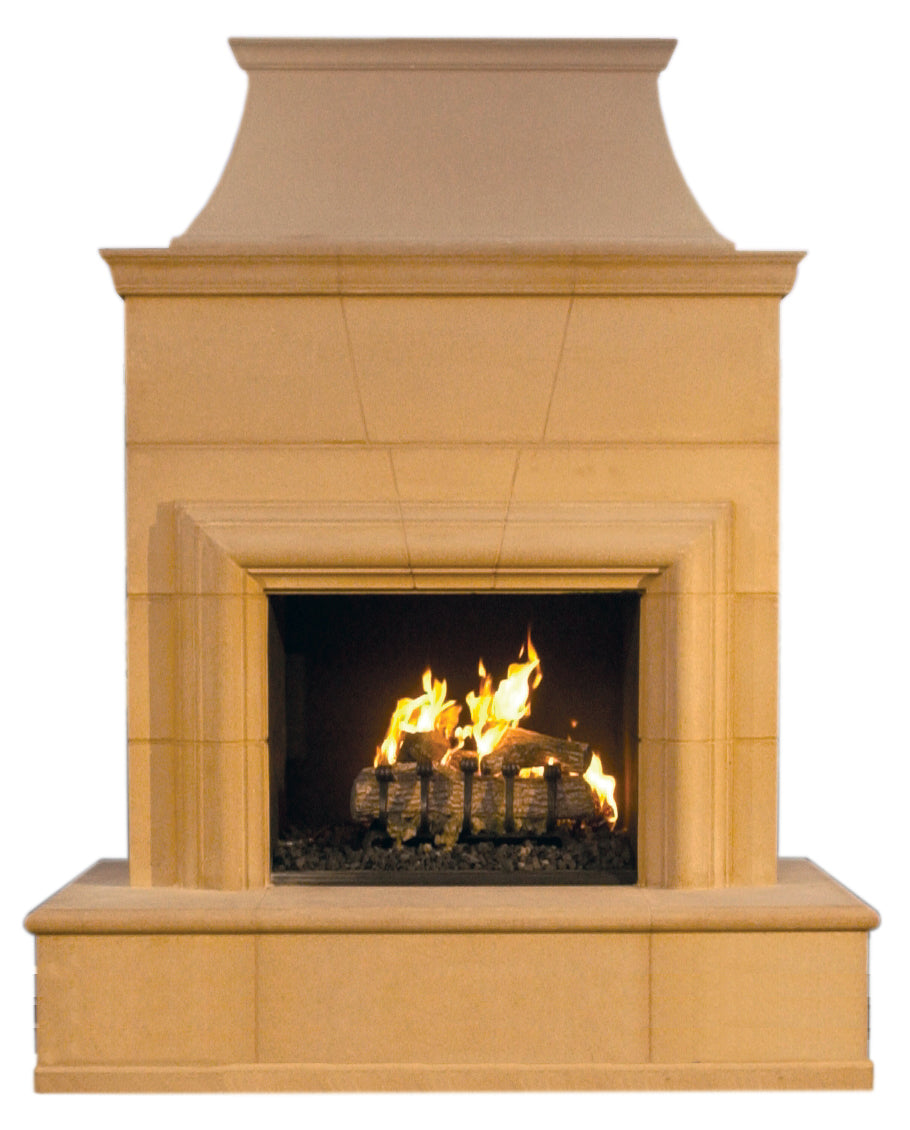 Cordova Outdoor Gas Fireplace by American Fyre Designs