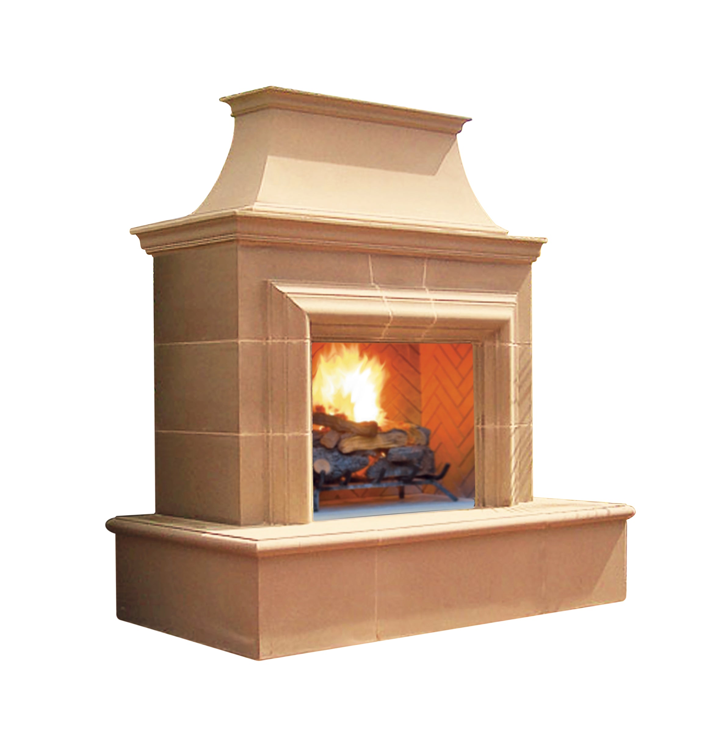 Reduced Cordova Outdoor Gas Fireplace by American Fyre Designs