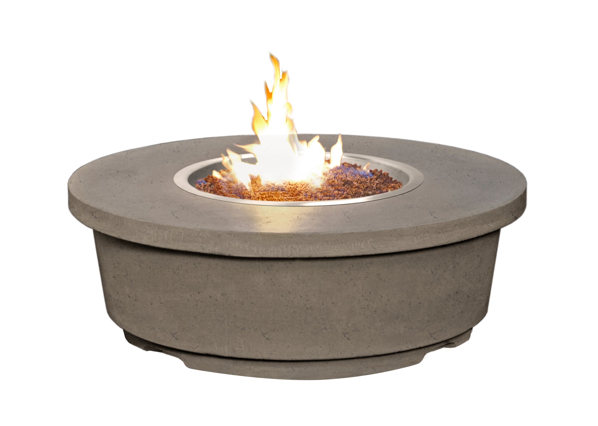 47" Dia. Contempo Round Fire table  by American Fyre Design