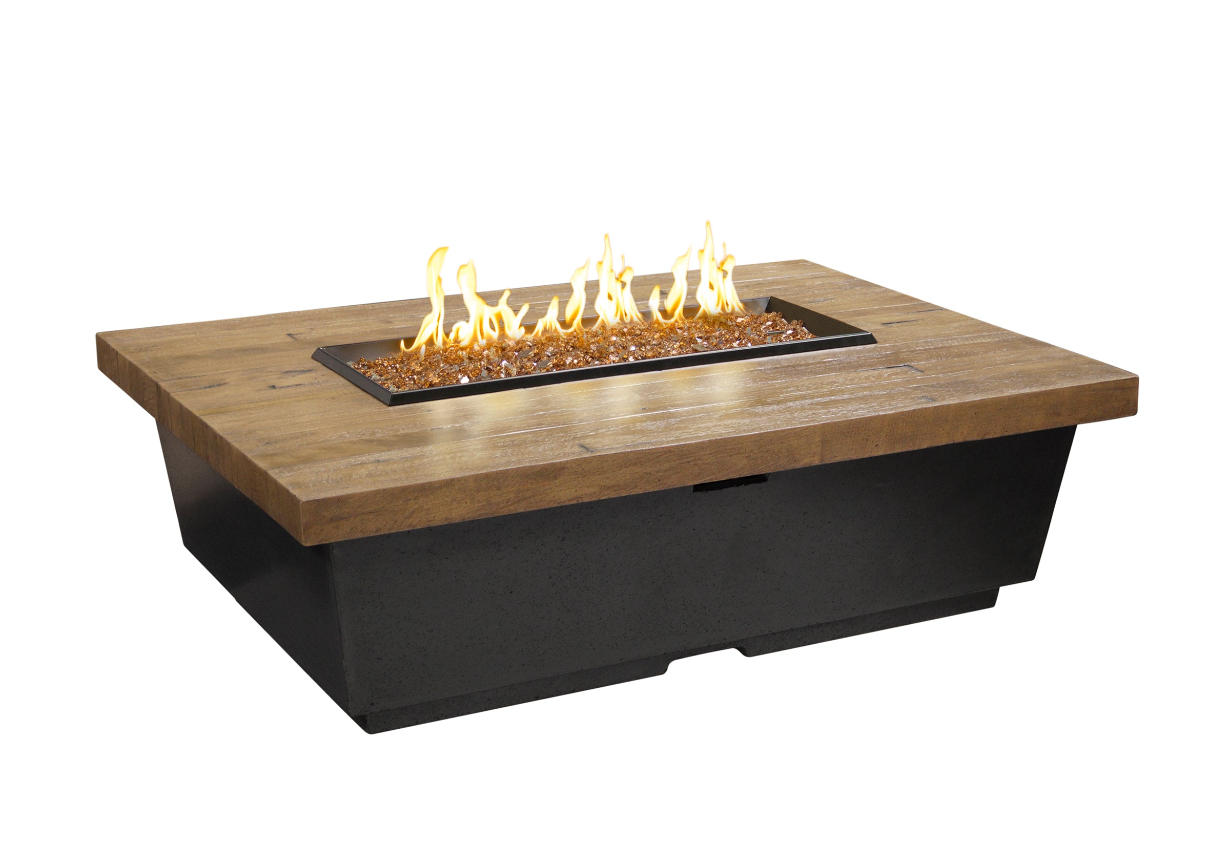 52" x 36" Contempo Rectangle Fire table  by American Fyre Design