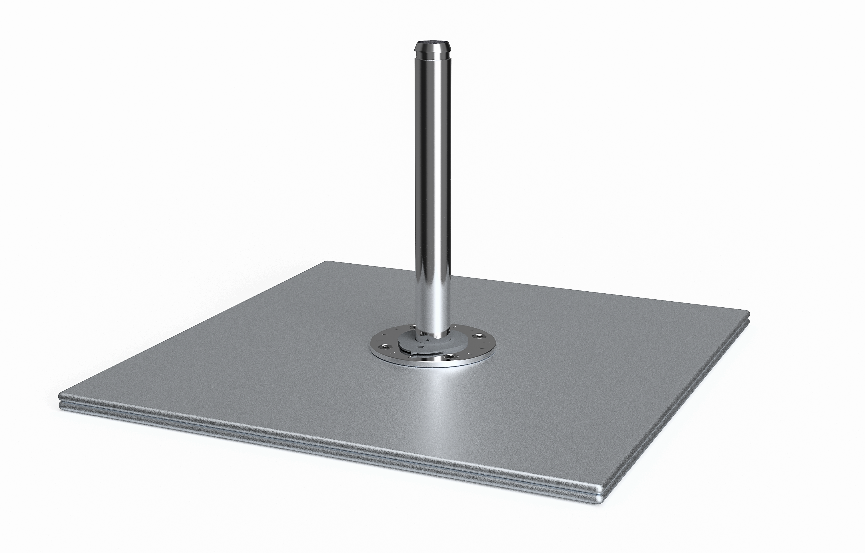 400Lb Galvanized Steel Plate Stack by Frankford Umbrella