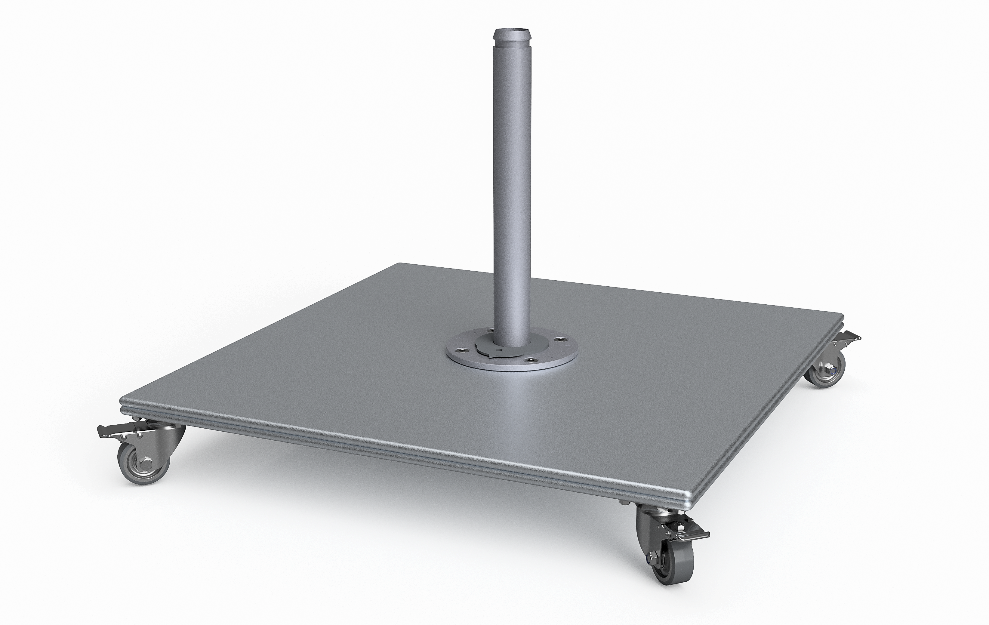 400Lb Galvanized Steel Plate Stack by Frankford Umbrella