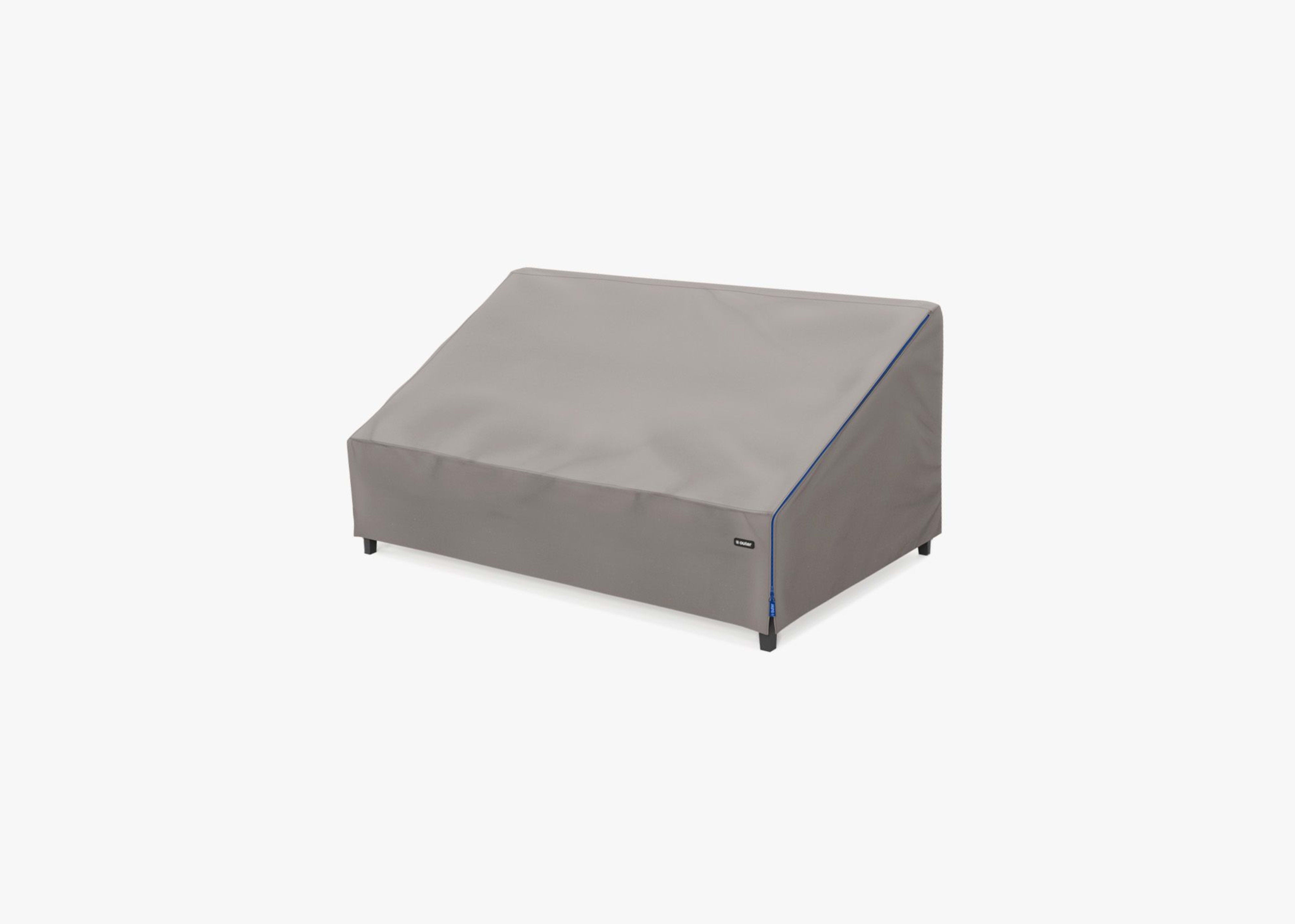 Cover for Aluminum Armless Loveseat By Outer