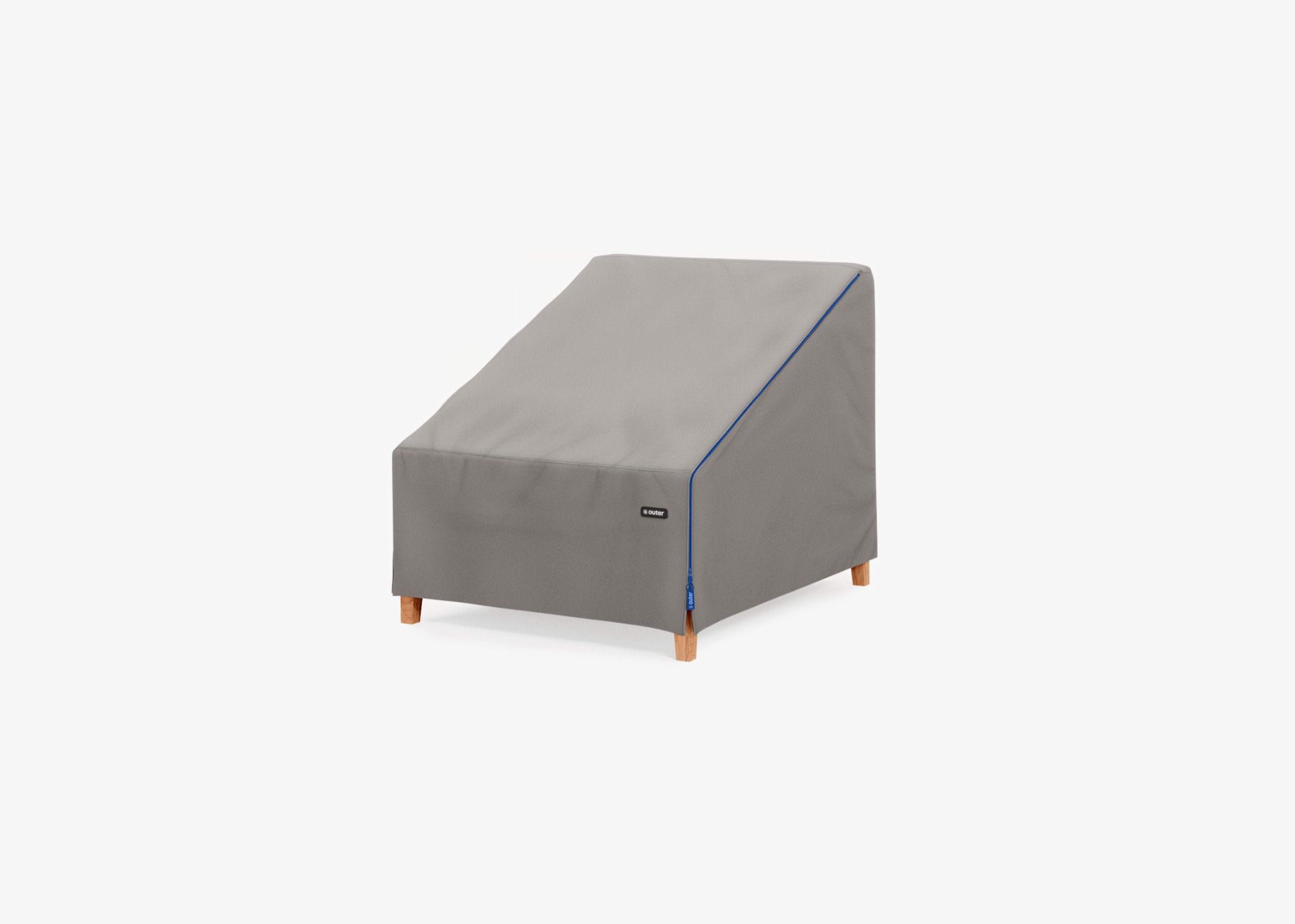 Cover for Teak Armless Chair By Outer