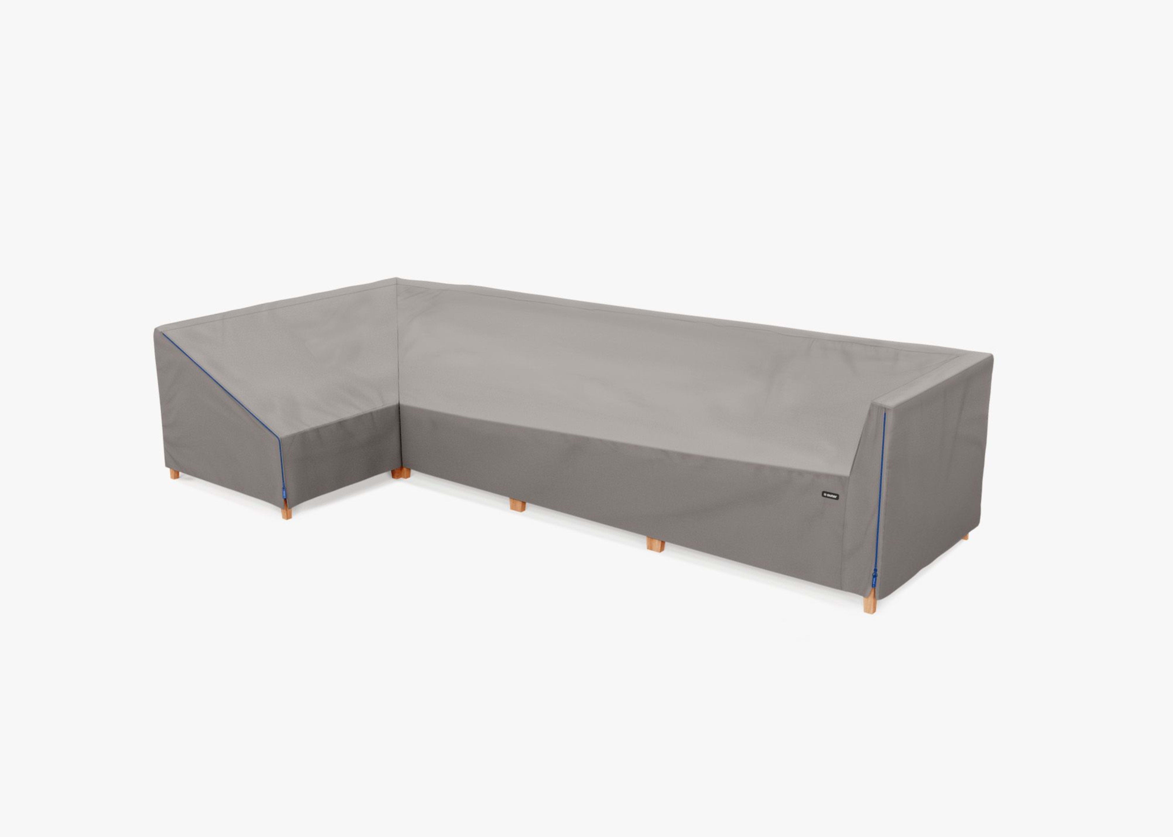 Cover for Teak L Sectional - 5 Seat - Right By Outer